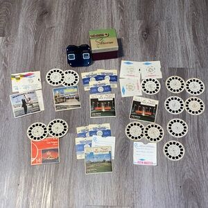 Vintage View-Master Stereoscope with Reels